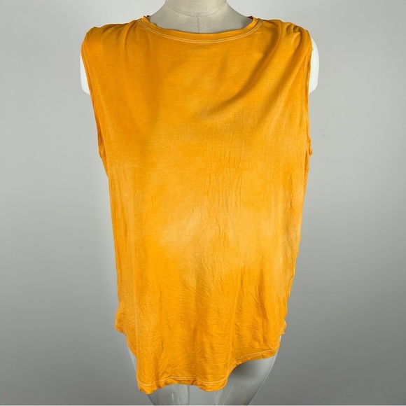 Lululemon dye Orange Sleeveless Top 12 - Picture 1 of 9
